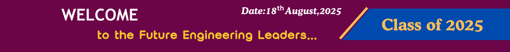 Orientation Banner